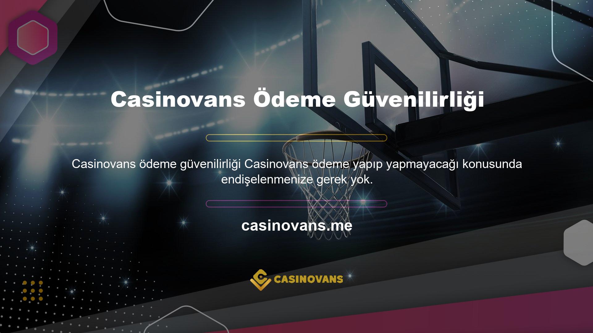 Casinovans neden güvenilir bir web sitesi olduğunu görebileceğiniz gibi, Casinovans web sitesi “Güvenli Açık Deniz Yaban Hayatı Barınağı” terimini kullanıyor