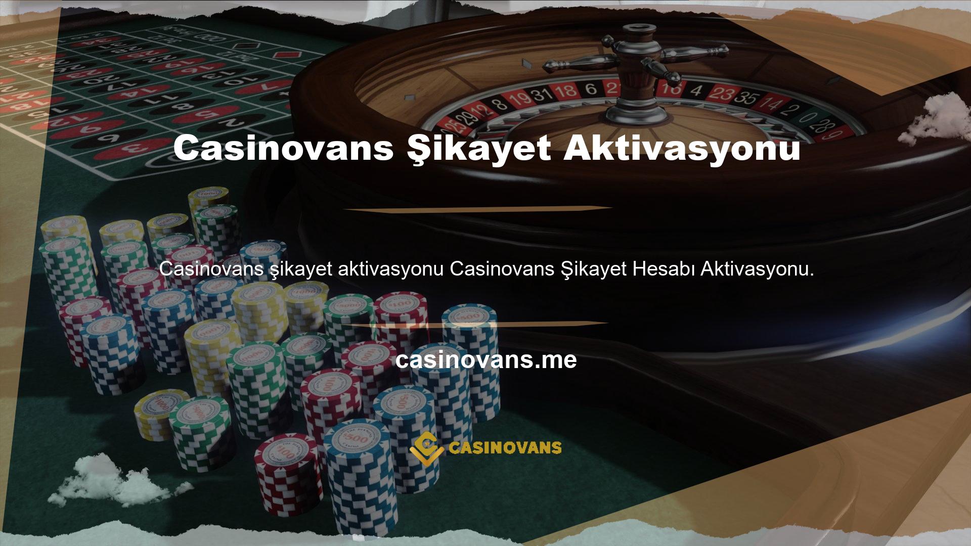 Casinovans giriş sayfası bir süredir çevrimiçi olmuştur ve kullanıcılarına ayrıntılı hizmetler sunmaktadır